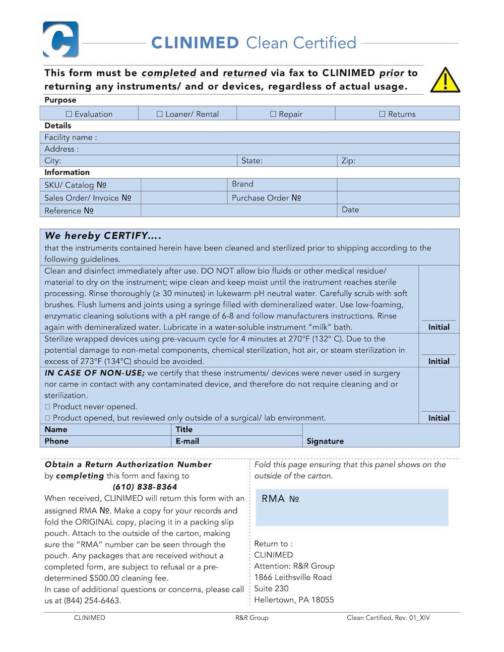 CLINIMED_-22Clean-Certification22